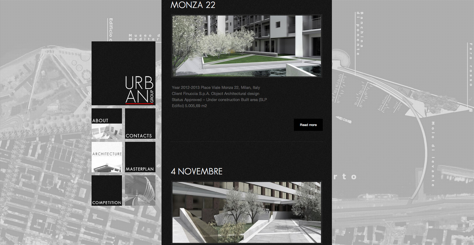 Urban Group Architects Website